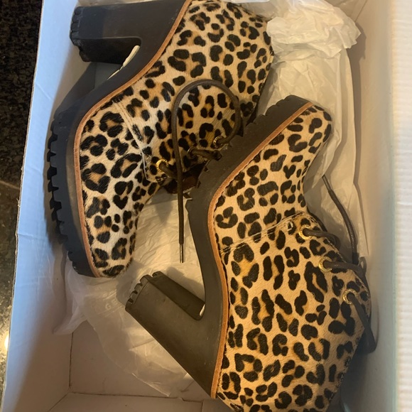 Sperry Shoes - Sperry Princeton Leopard Print Booties